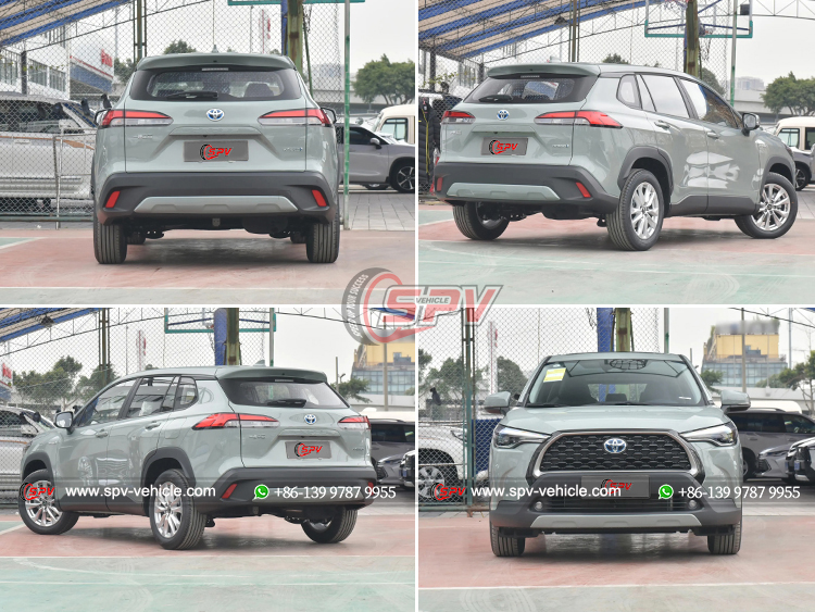 Corolla Cross 5 Seats Passenger Car - Different Side View